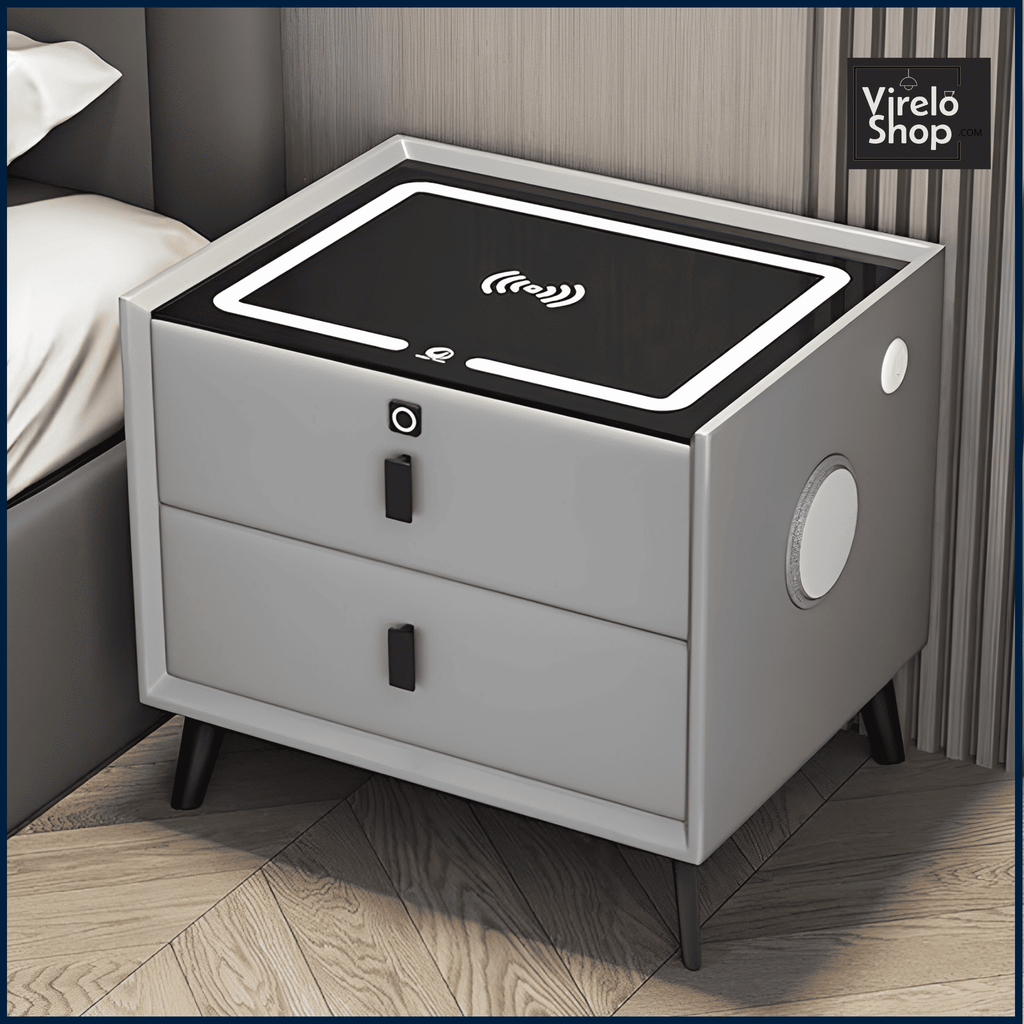 Table de chevet avec coffre-fort - SMART