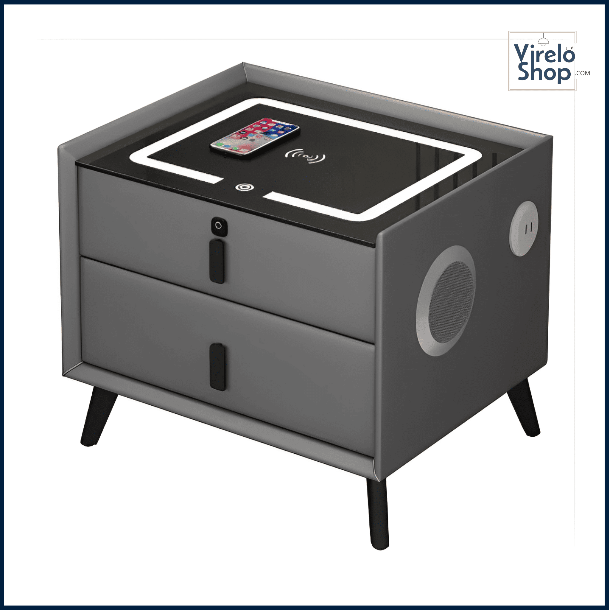 Table de chevet avec coffre-fort - SMART