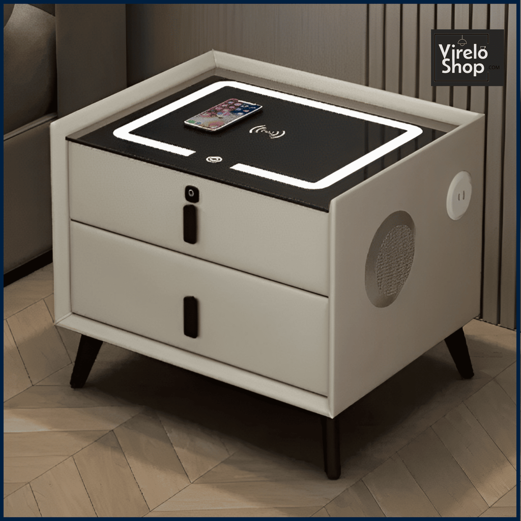 Table de chevet avec coffre-fort - SMART