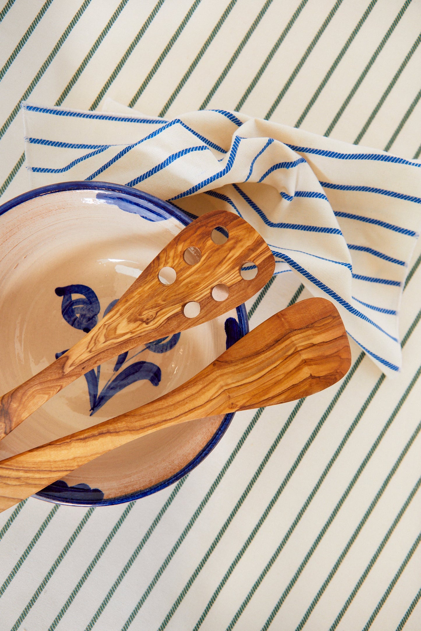 Pack de spatules en bois d'olivier