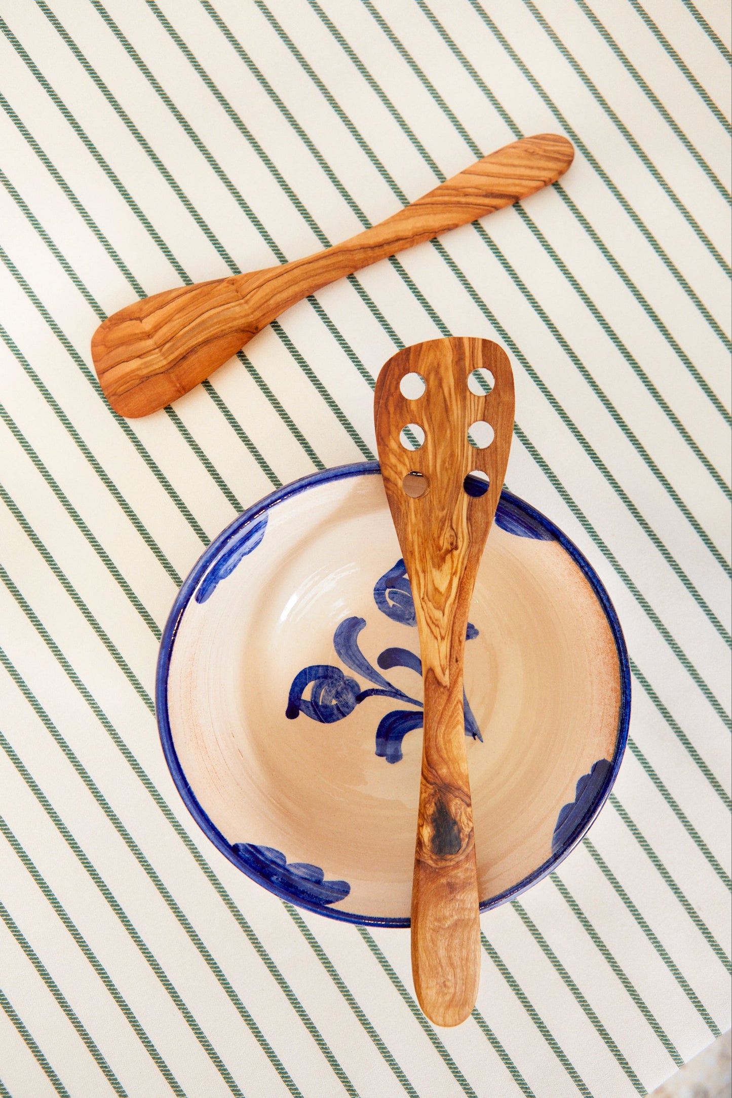 Pack de spatules en bois d'olivier