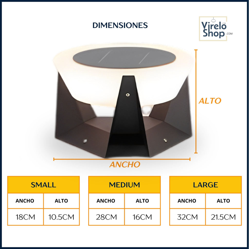 Lámpara Solar - DEUS