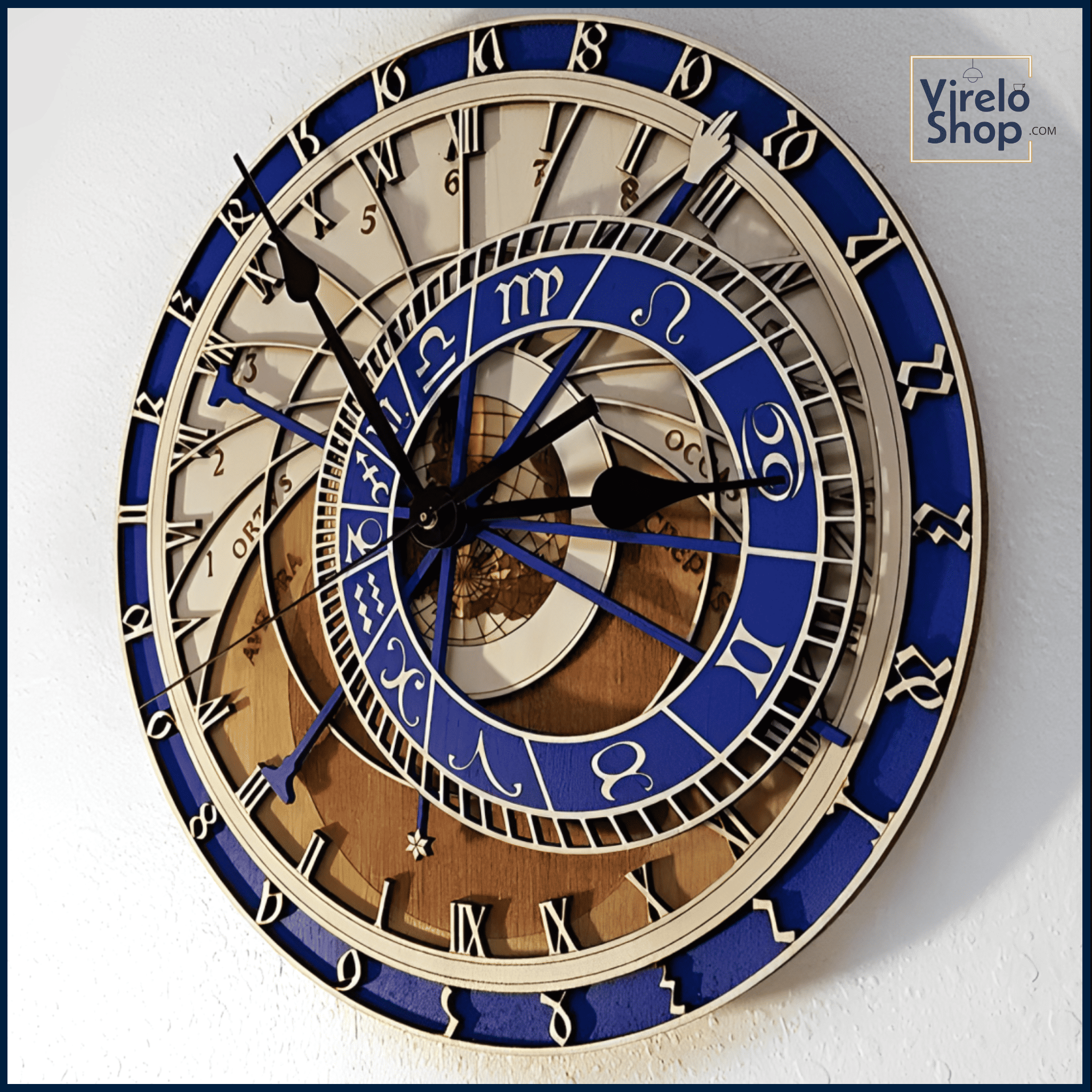 Horloge murale au design galactique - ASTRO