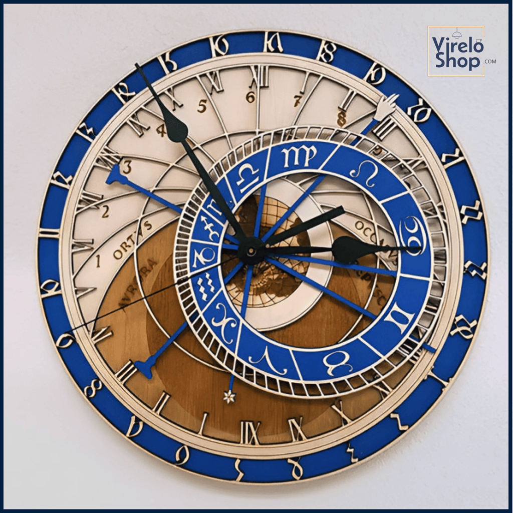 Horloge murale au design galactique - ASTRO