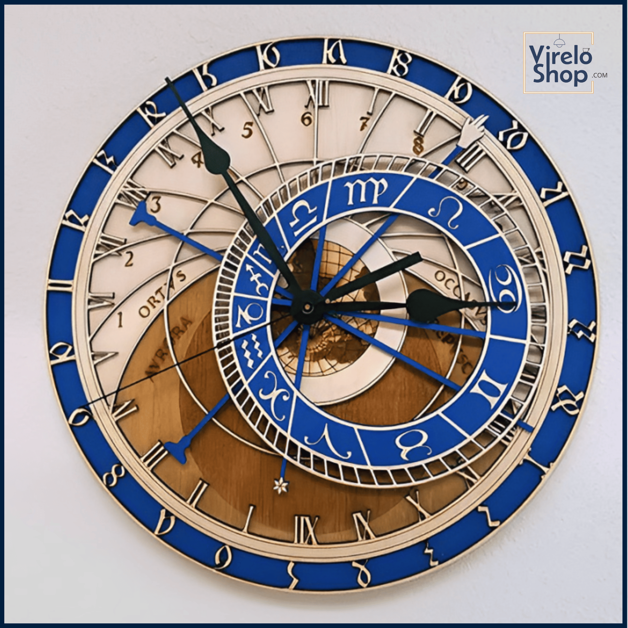 Horloge murale au design galactique - ASTRO