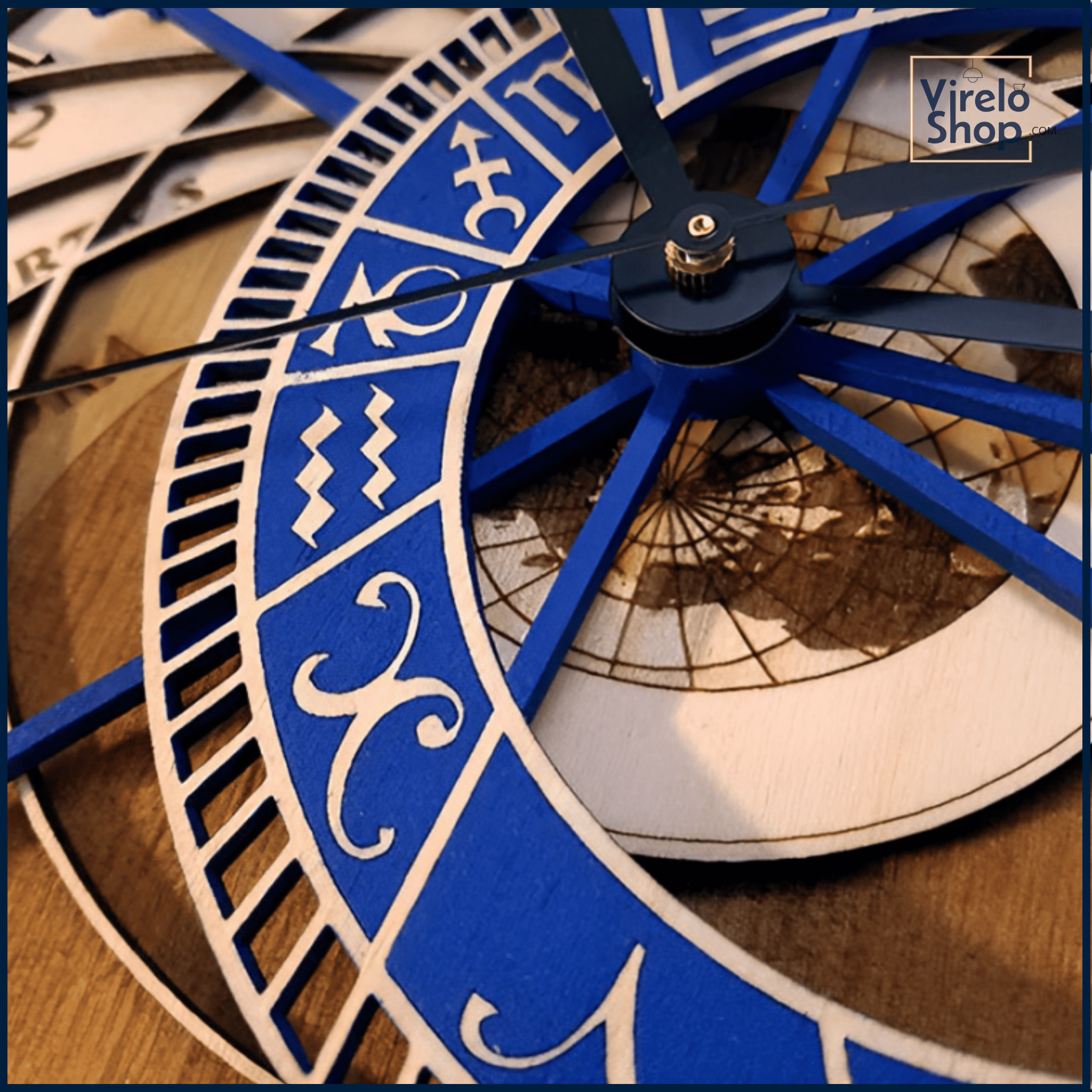 Horloge murale au design galactique - ASTRO