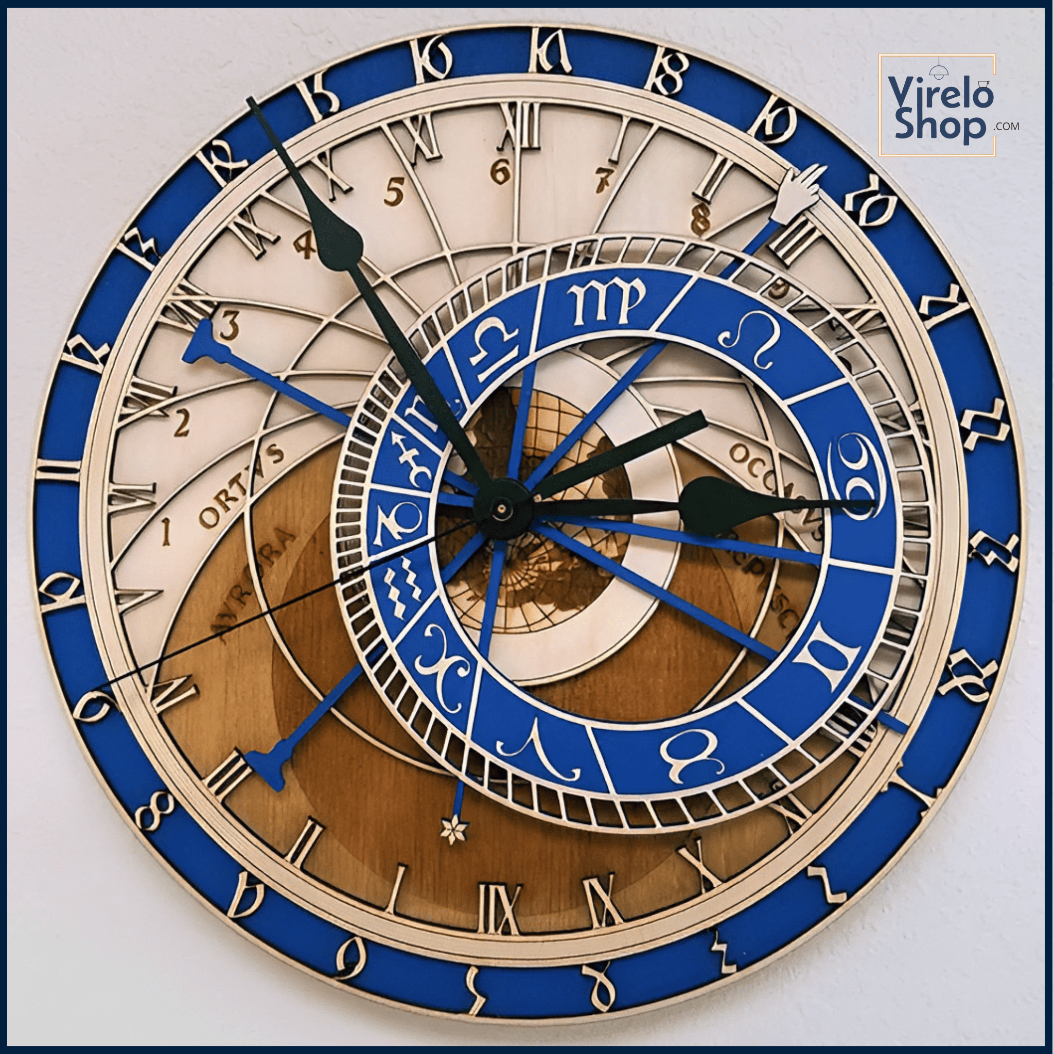 Horloge murale au design galactique - ASTRO