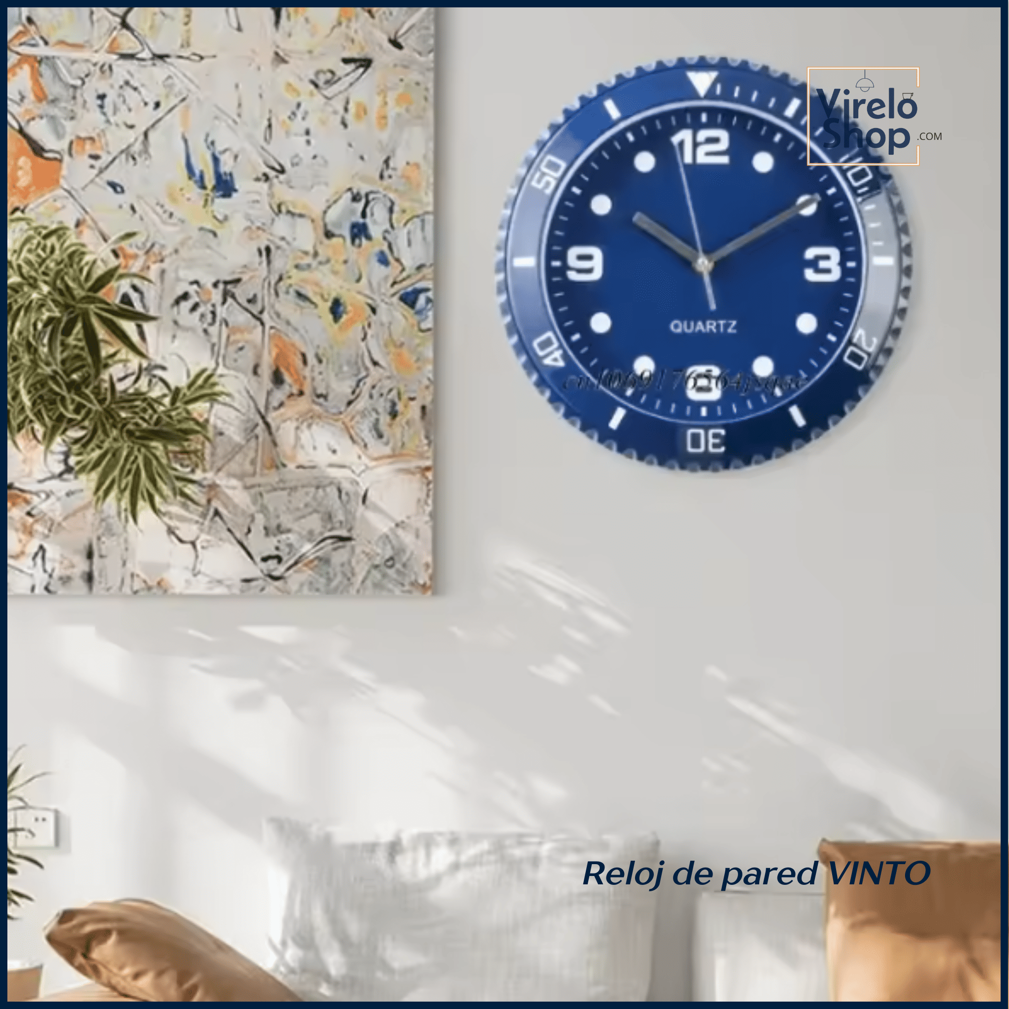 Horloge murale - VINTO