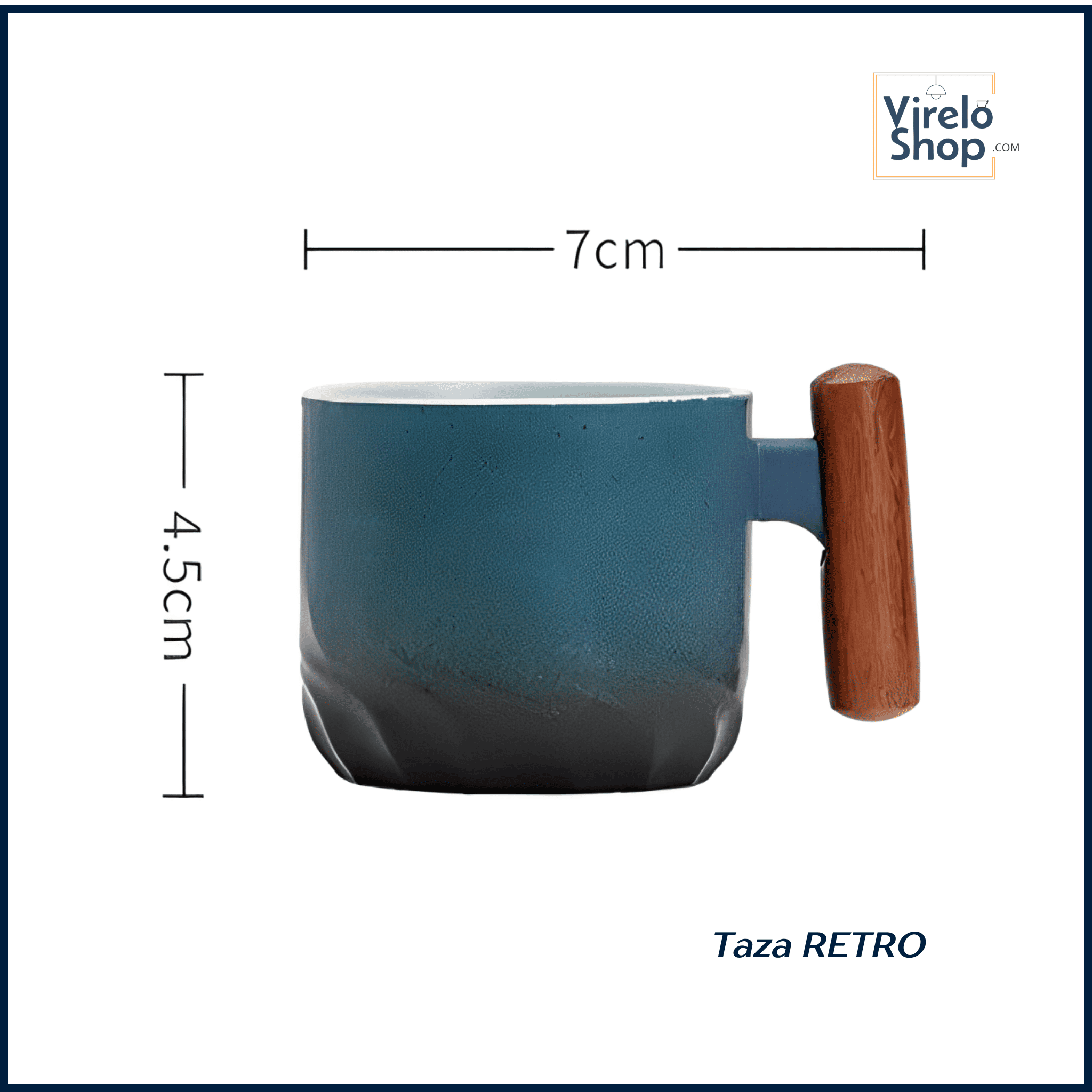 Taza Cerámica estilo - RUSTIC