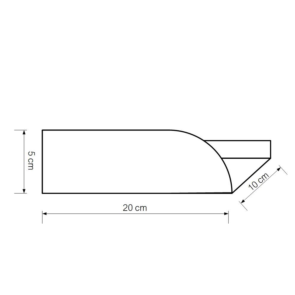 Kleines Metallregal - TORINO