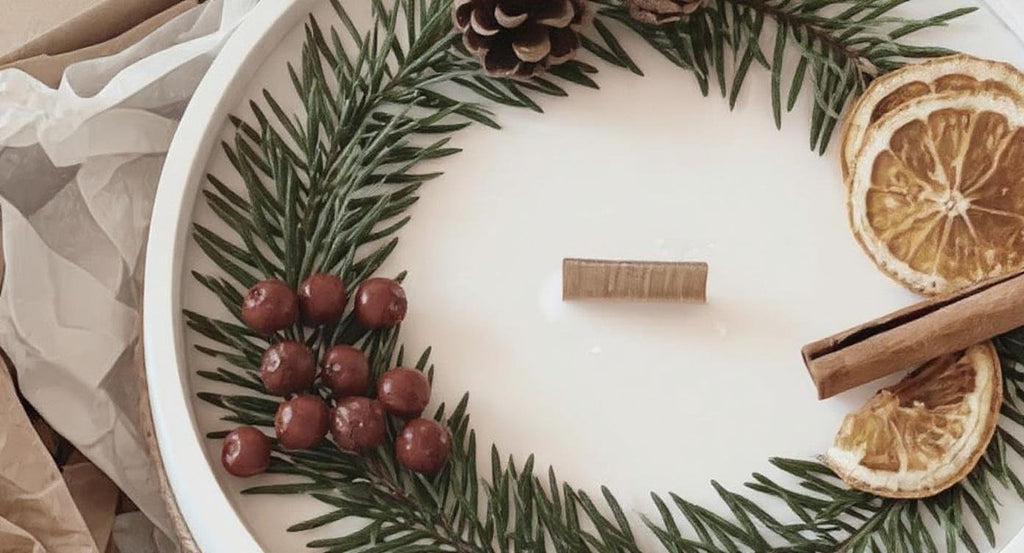 Bougie de Noël XL - MANTEAU D'HIVER