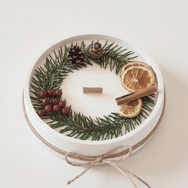 Bougie de Noël XL - MANTEAU D'HIVER