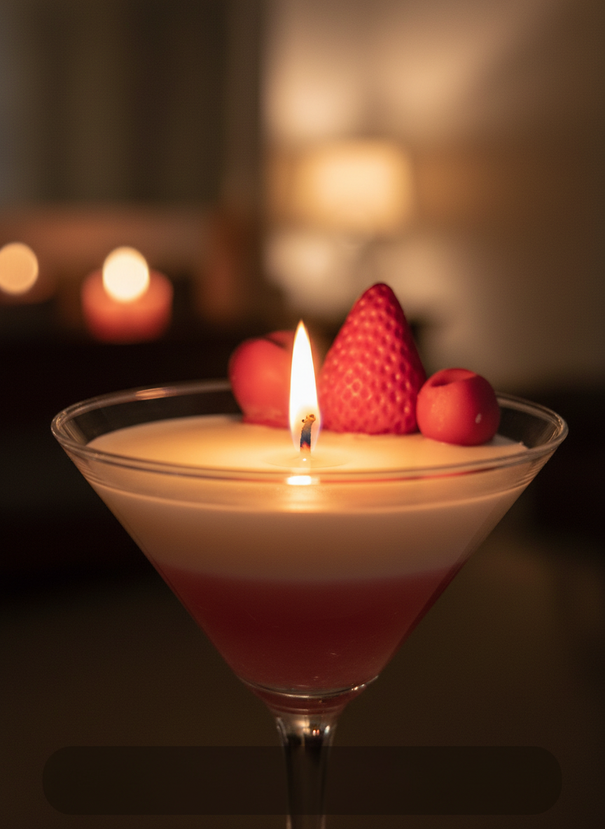 Gastgeberpaket – 4 süße Festtagskerzen