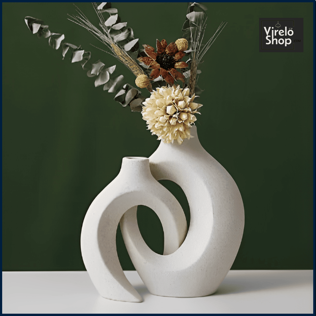 Keramikvase im nordischen Stil - VANIA