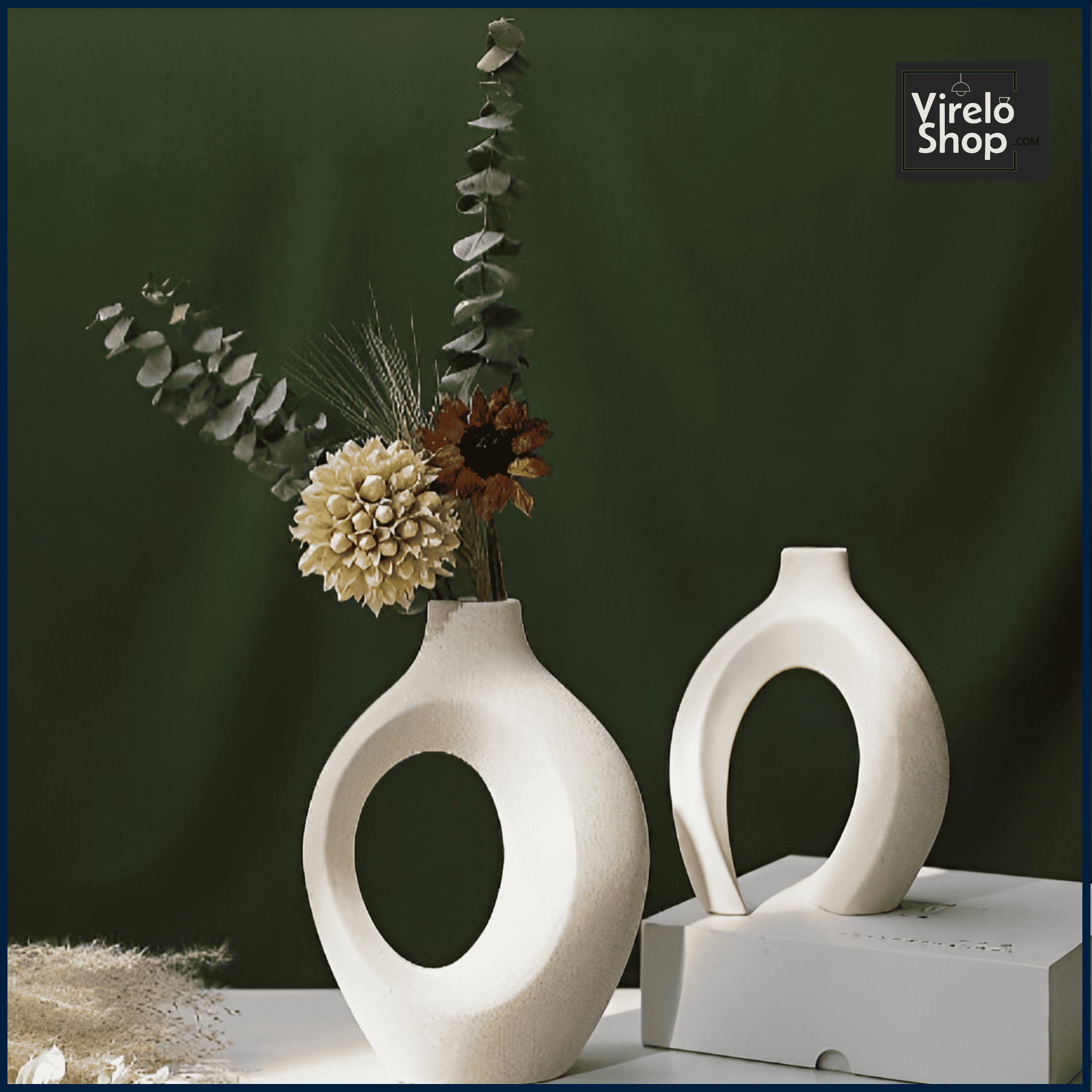 Vase en céramique de style nordique - VANIA