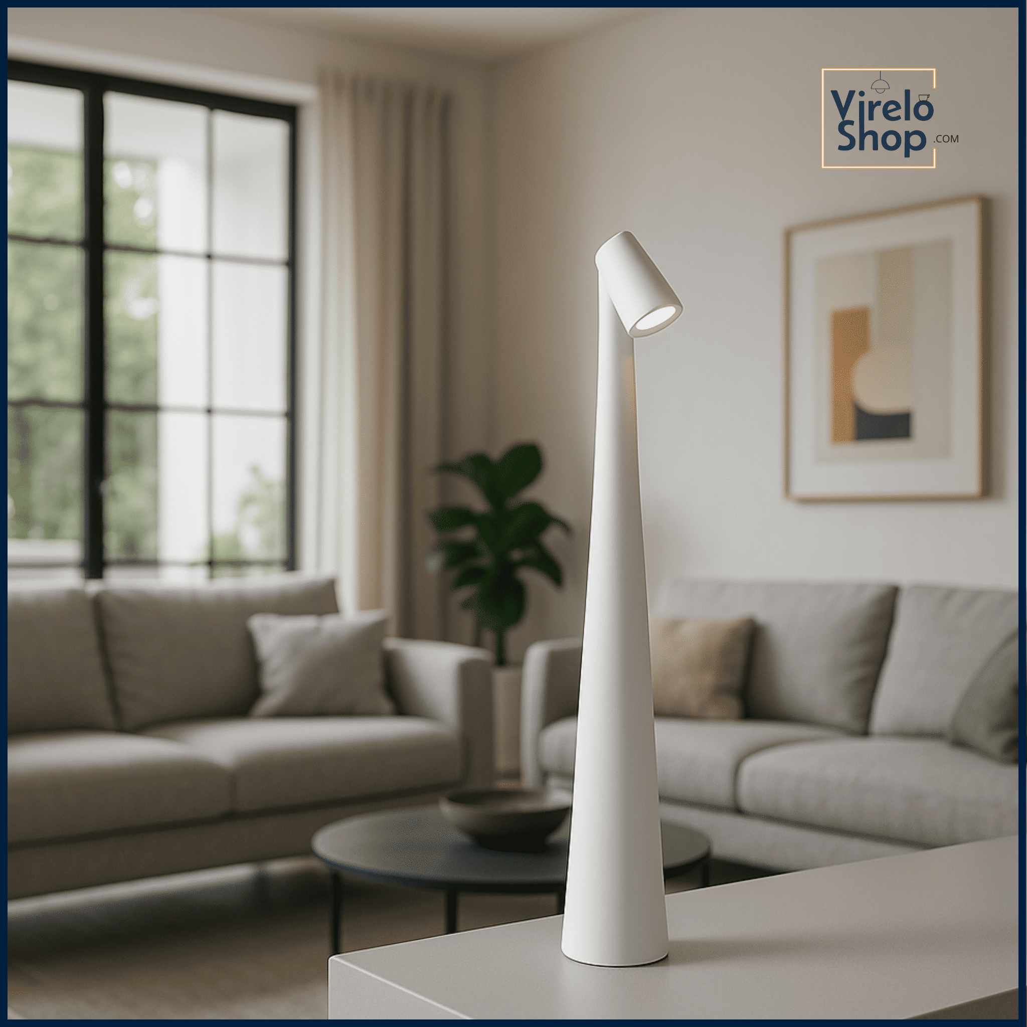 Lampe de table LED minimaliste - SAVANA