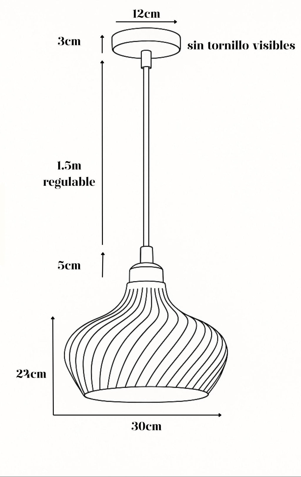Designer-Pendelleuchte DAILA