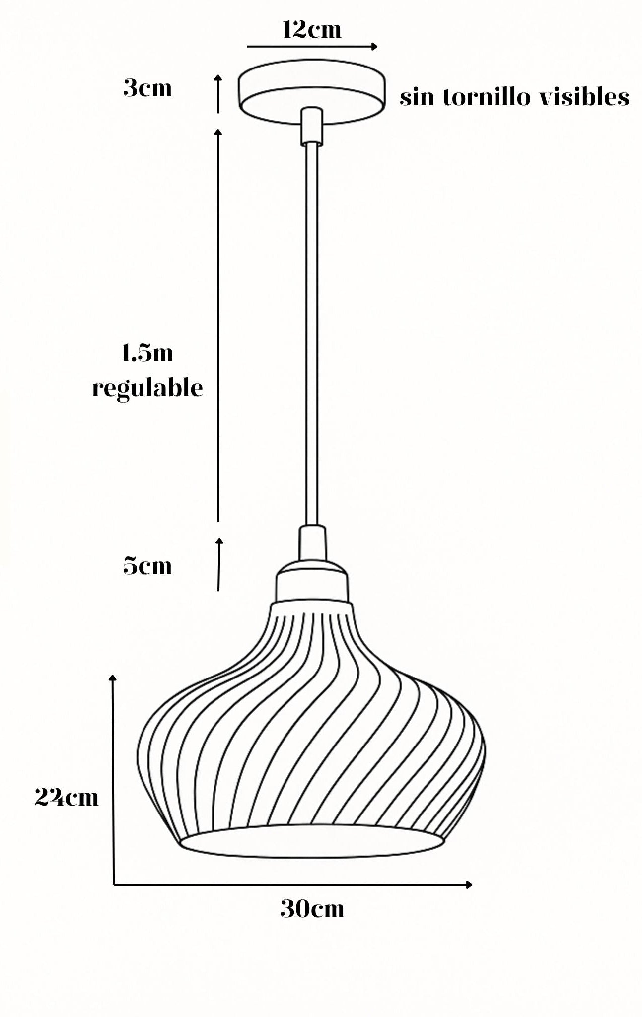 Designer-Pendelleuchte DAILA