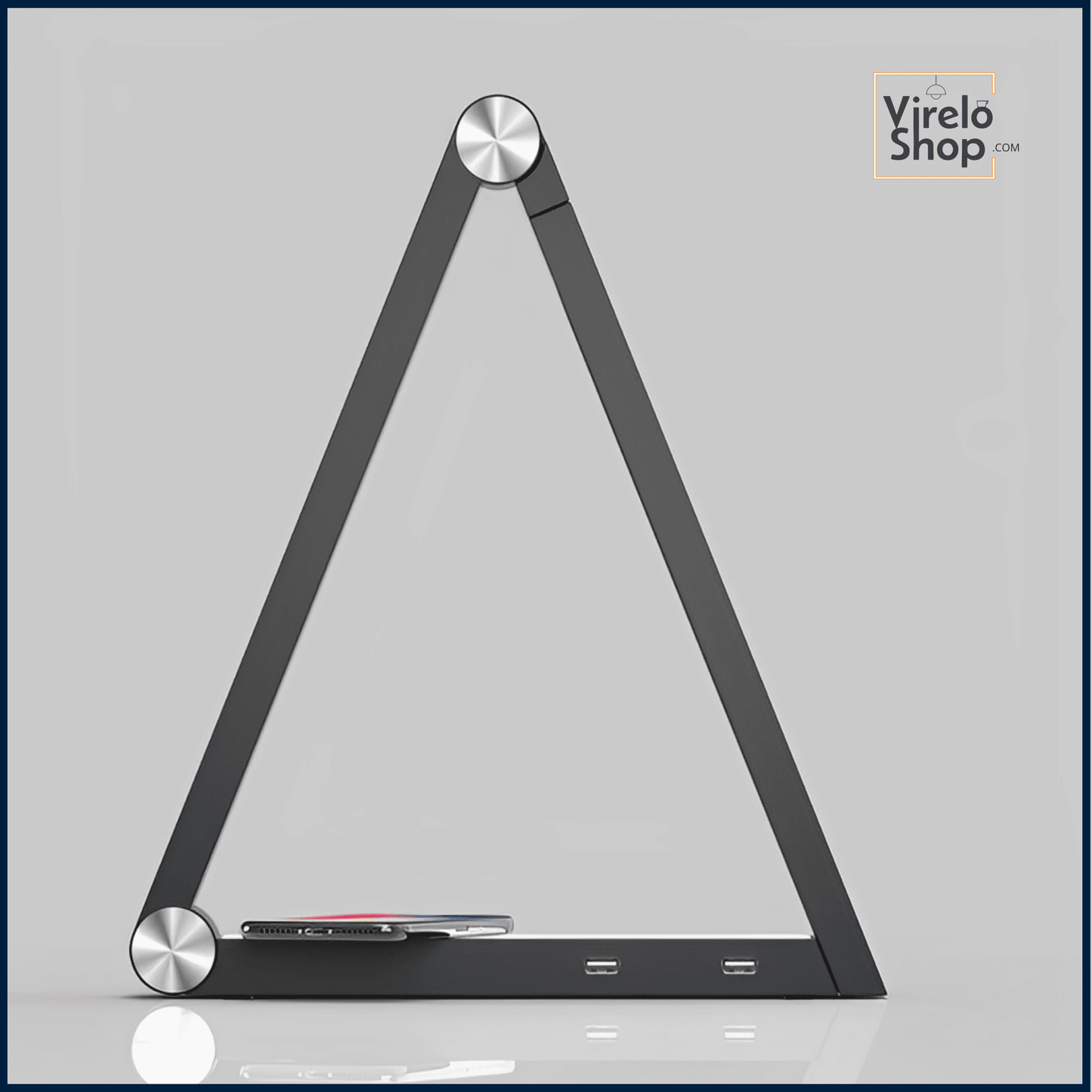 LED-Lampe mit kabelloser Aufladung - TRIANGLE