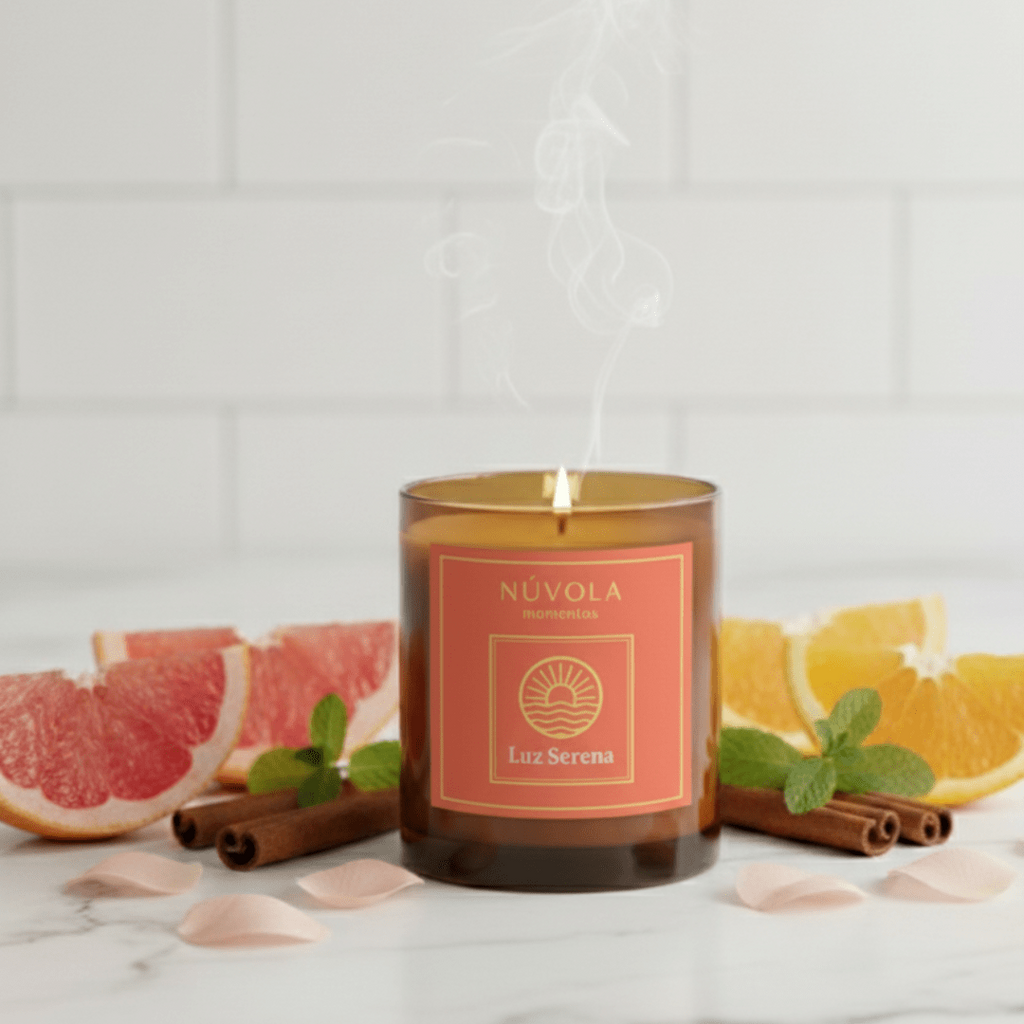 Vela para la energía positiva - Luz Serena