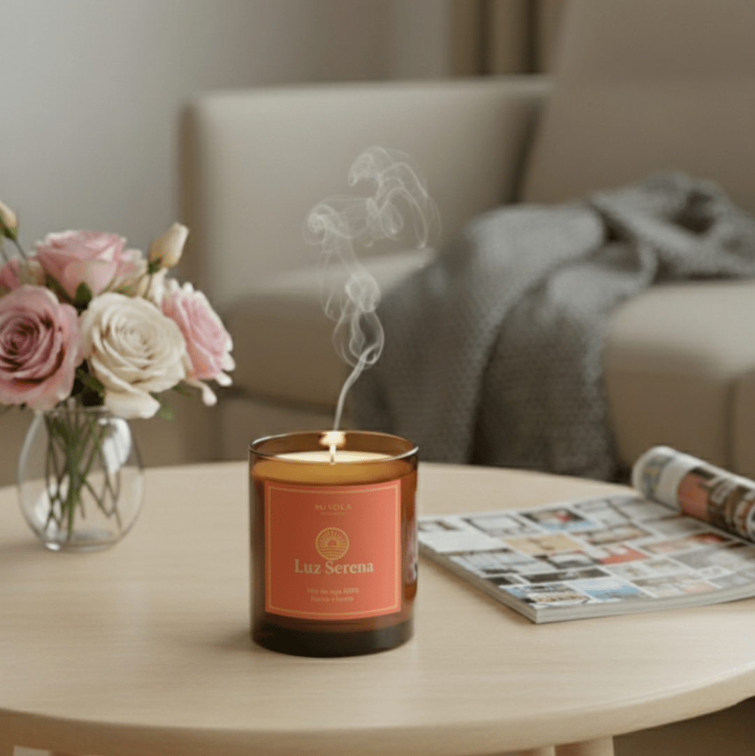 Vela para la energía positiva - Luz Serena
