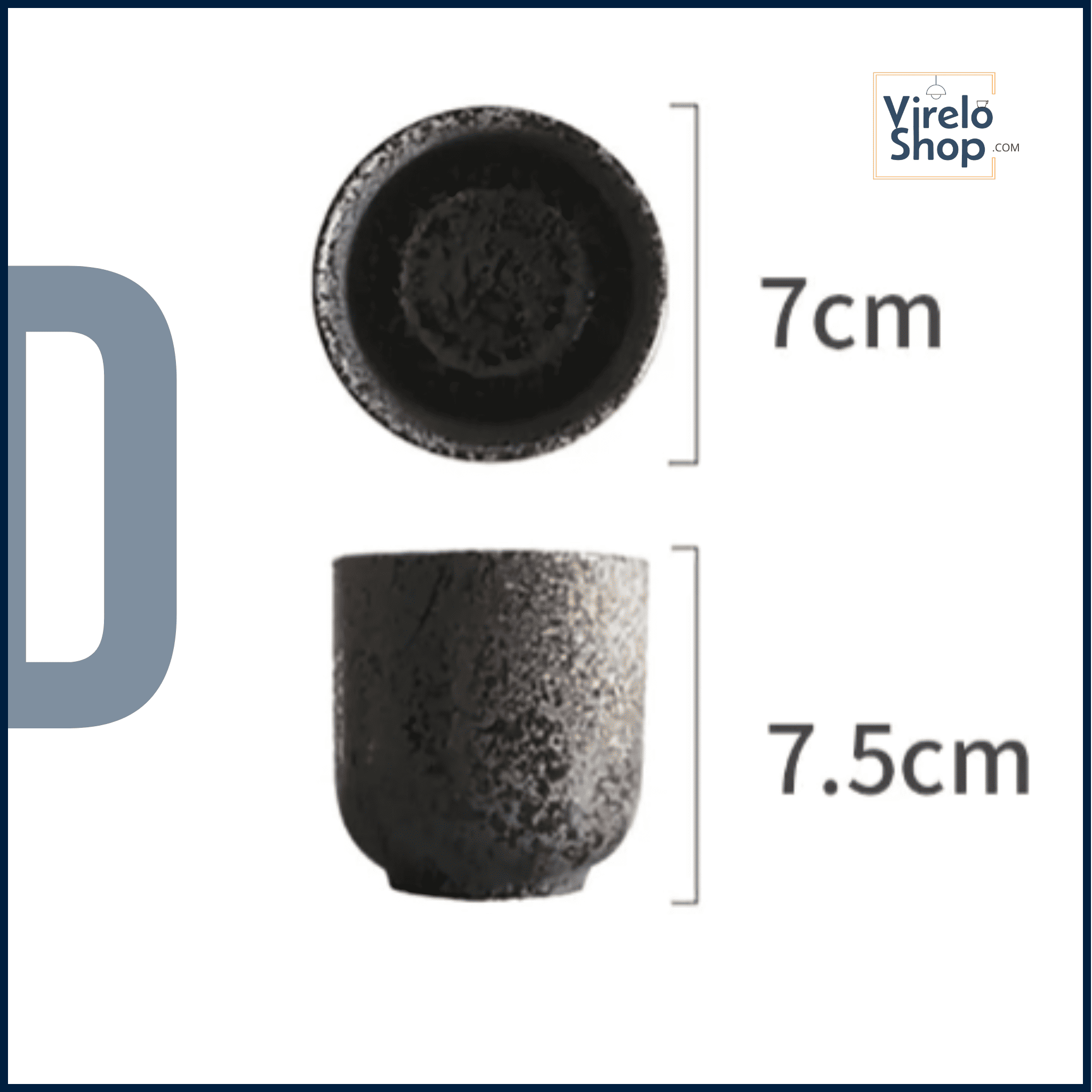 Tazas cerámicas estilo japonés - KYOTO