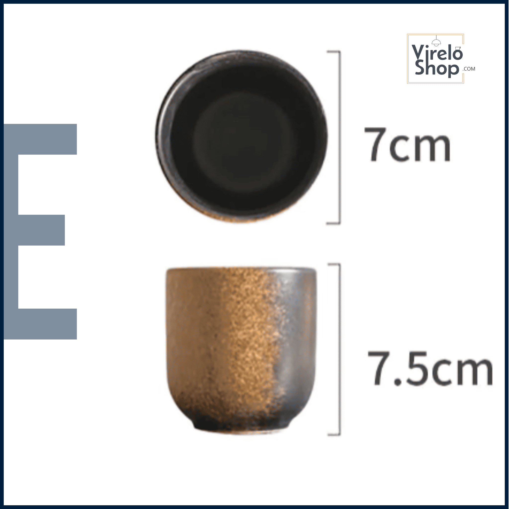 Tazas cerámicas estilo japonés - KYOTO