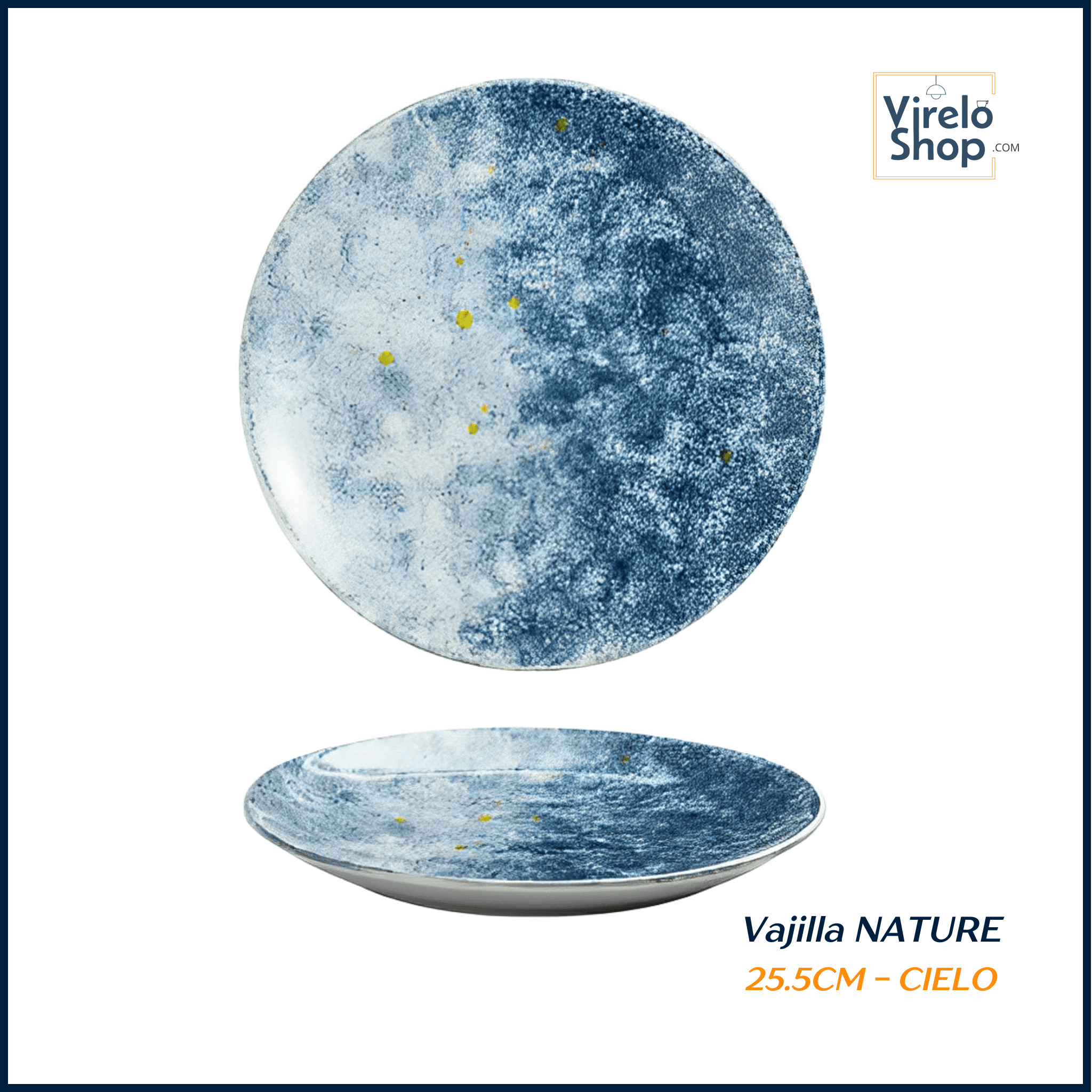 Vajilla de diseño en porcelana - NATURE