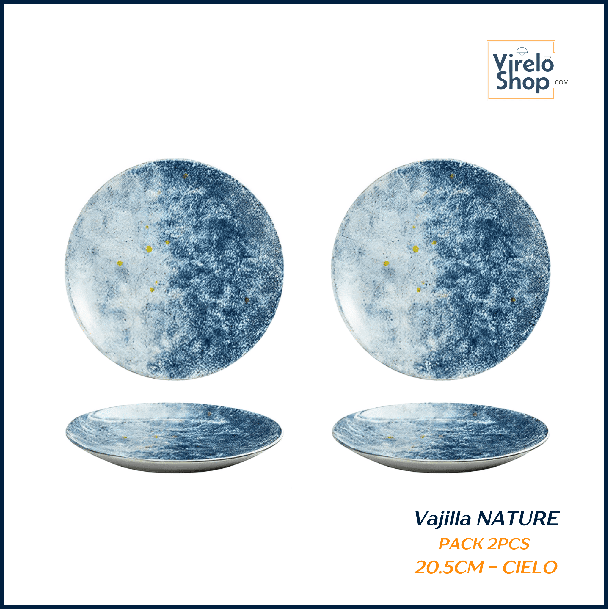 Vajilla de diseño en porcelana - NATURE