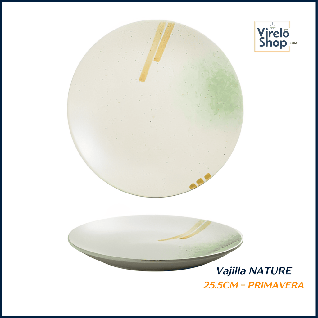 Vajilla de diseño en porcelana - NATURE