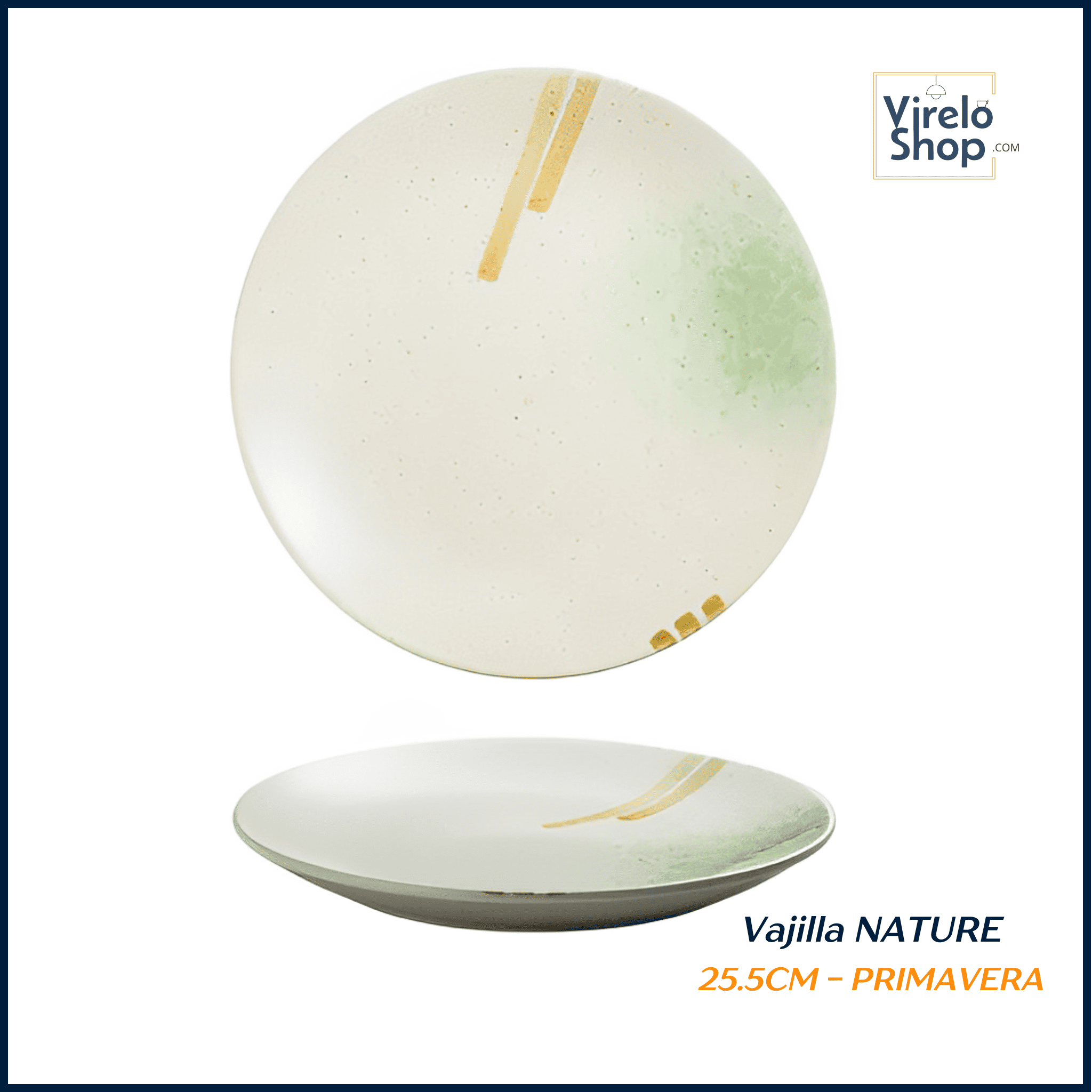 Vajilla de diseño en porcelana - NATURE