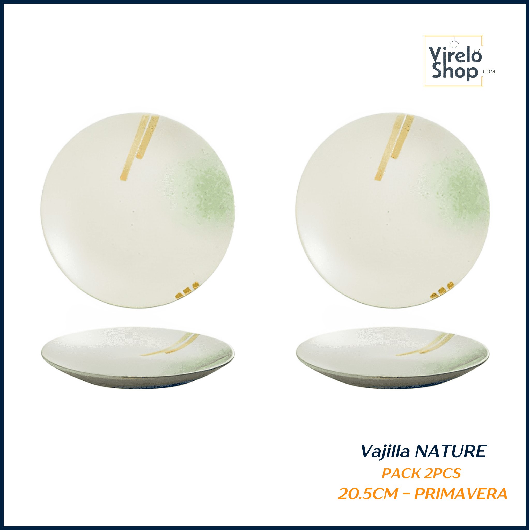 Vajilla de diseño en porcelana - NATURE