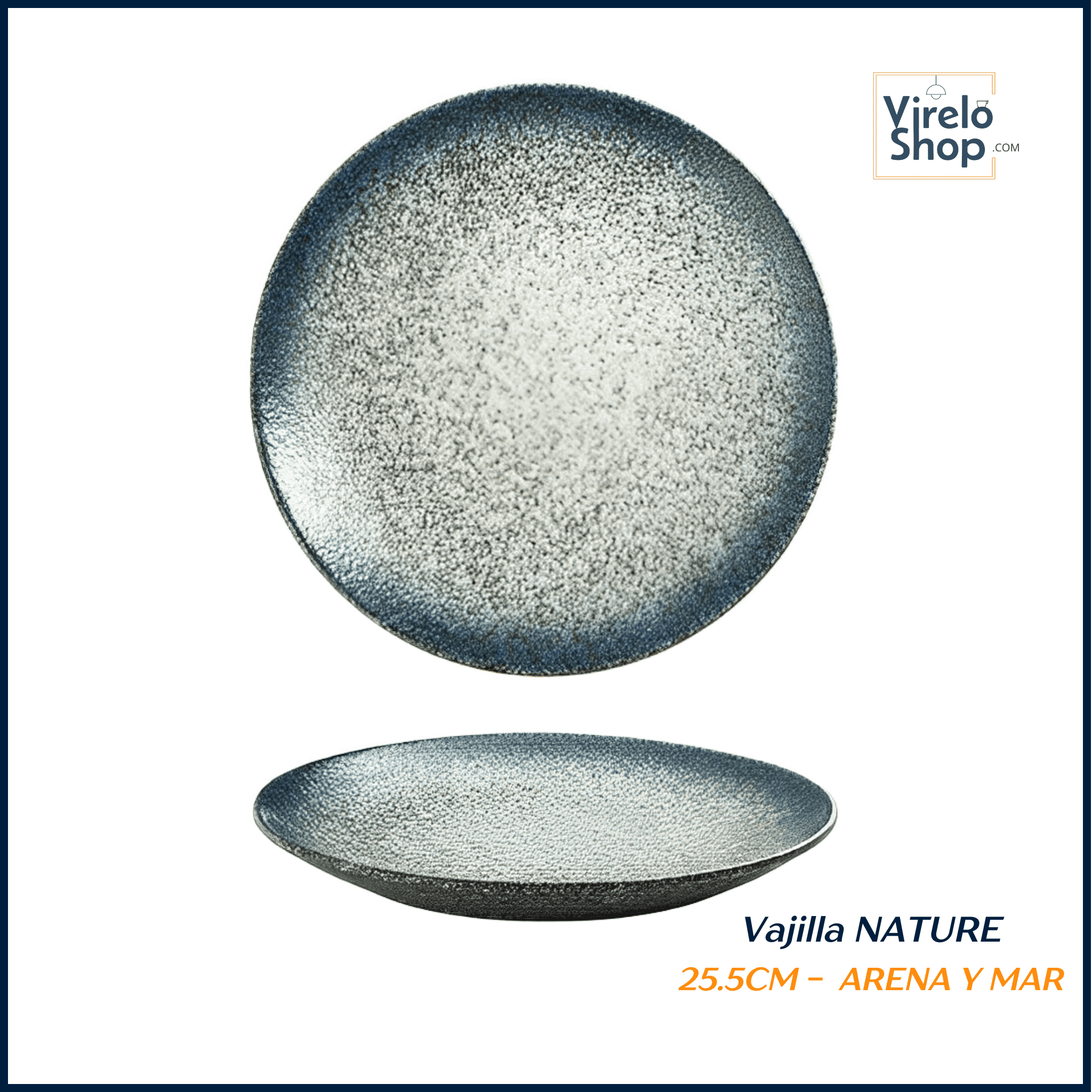 Vajilla de diseño en porcelana - NATURE