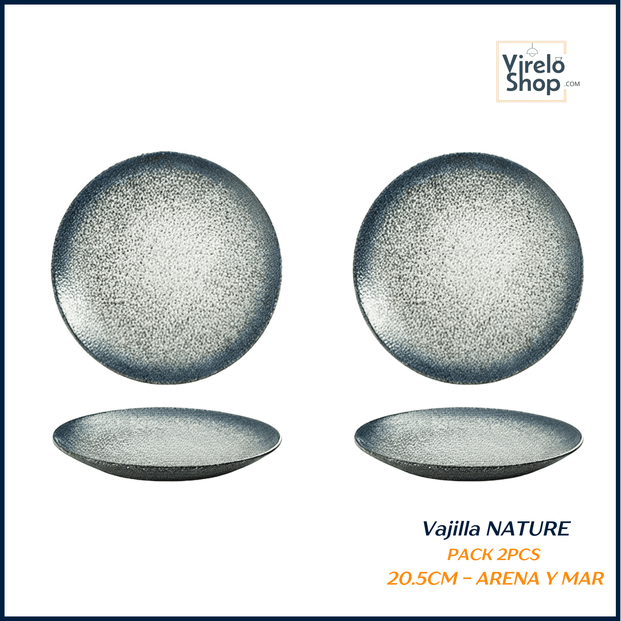 Vajilla de diseño en porcelana - NATURE